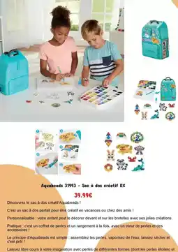 King Jouet Aquabeads - en todas las manzanas y quesos offre