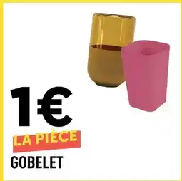 Centrakor La piece gobelet offre