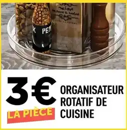 Centrakor Organisateur rotatif de cuisine offre