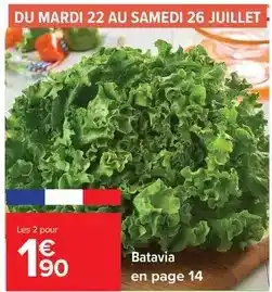 Carrefour Drive Batavia offre