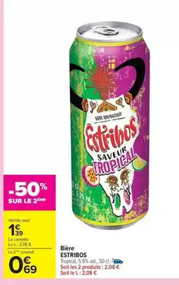 Carrefour Drive Estribos - bière offre