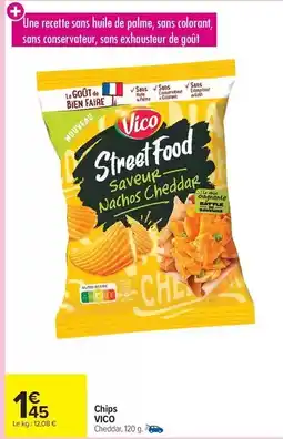 Carrefour Drive Vico - chips offre