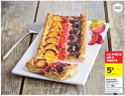 Carrefour Drive Tarte bande multifrutas offre
