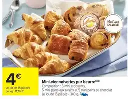Carrefour Drive Mini-viennoiseries pur beurre offre