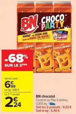 Carrefour Drive Bn chocolat - bn chocolat offre