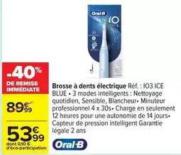 Carrefour Drive Oral-b - brosse à dents électrique offre