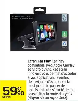 Carrefour Drive Apple - ecran car play car play offre