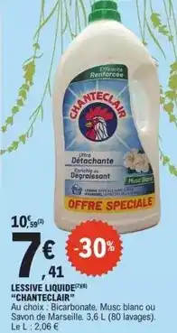 E.Leclerc Chanteclair - lessive liquide offre