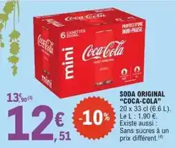 E.Leclerc Coca cola - original offre