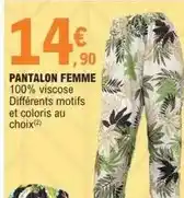 E.Leclerc Pantalon femme offre