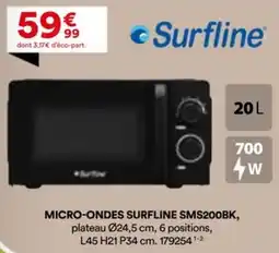 BUT Micro-ondes surfline SMS200BK offre