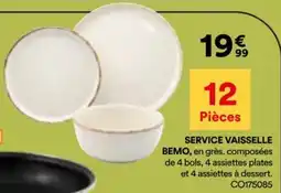 BUT Service vaisselle bemo offre