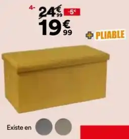 BUT Banc coffre LINO, structure en MDF offre