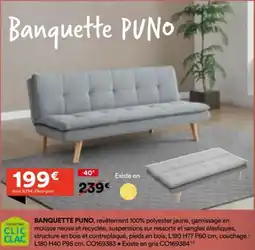 BUT Banquette puno offre