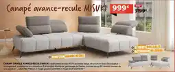 BUT Canapé d'angle avance-recule misuki offre