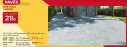 Gedimat Pavé vieilli tambour offre