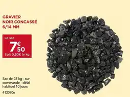 Gedimat Gravier noir concassé offre