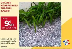 Gedimat Gravier marbre bleu turquin 8/16 MM offre