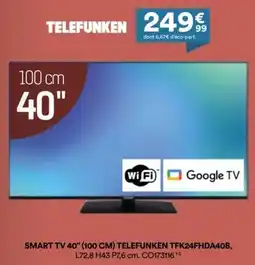 BUT Smart TV telefunken TFK24FHDA40B offre