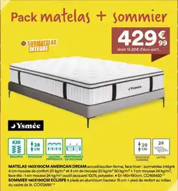 BUT Matelas american dream offre