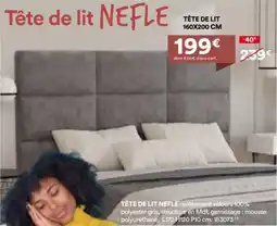BUT Tête de lit nefle offre