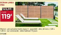 Gedimat Ecran linea pro offre