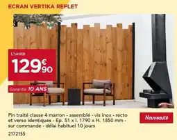 Gedimat Ecran vertika reflet offre