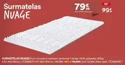 BUT Surmatelas nuage offre