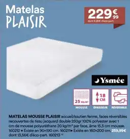 BUT Matelas mousse plaisir offre