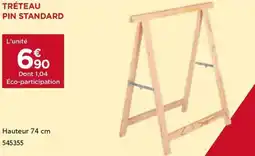 Gedimat Tréteau pin standard offre