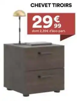 BUT Chevet tiroirs offre