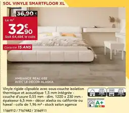 Gedimat Sol vinyle smartfloor xl offre