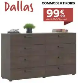 BUT Commode 8 tiroirs offre