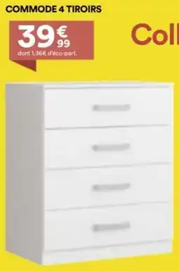 BUT Commode 4 tiroirs offre