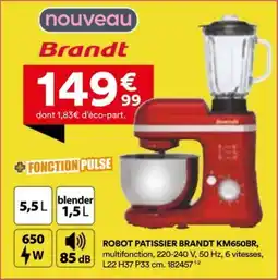 BUT Robot patissier brandt KM650BR offre