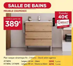 Gedimat Meuble chamonix offre