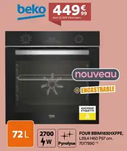 BUT Four BBIM18301XFPE offre