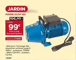Gedimat Pompe ecop offre