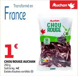 Auchan Supermarché Chou rouge auchan offre