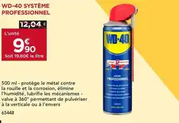 Gedimat WD-40 Système professionnel offre