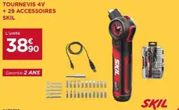 Gedimat SKIL Tournevis 4v + 29 accessoires offre