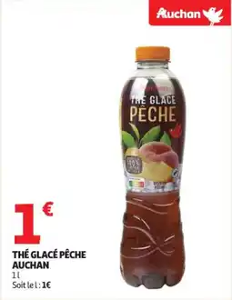Auchan Supermarché The glacé pêche auchan offre