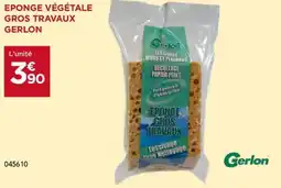 Gedimat GERLON Eponge végétale gros travaux offre