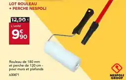 Gedimat Lot rouleau + perche nespoli offre