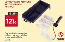 Gedimat Lot outils de peinture petite surface nespoli offre