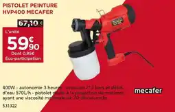Gedimat MECAFER Pistolet peinture hvp400 offre