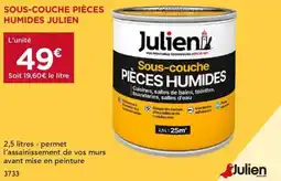 Gedimat JULIEN Sous-couche pièces humides offre