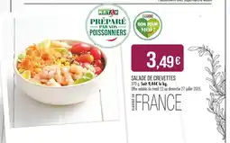 Match Salade de crevettes offre