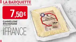 Match Cannelloni Bolognaise offre