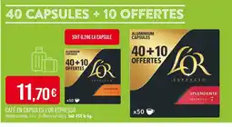 Match L'OR Café en capsules Espresso offre